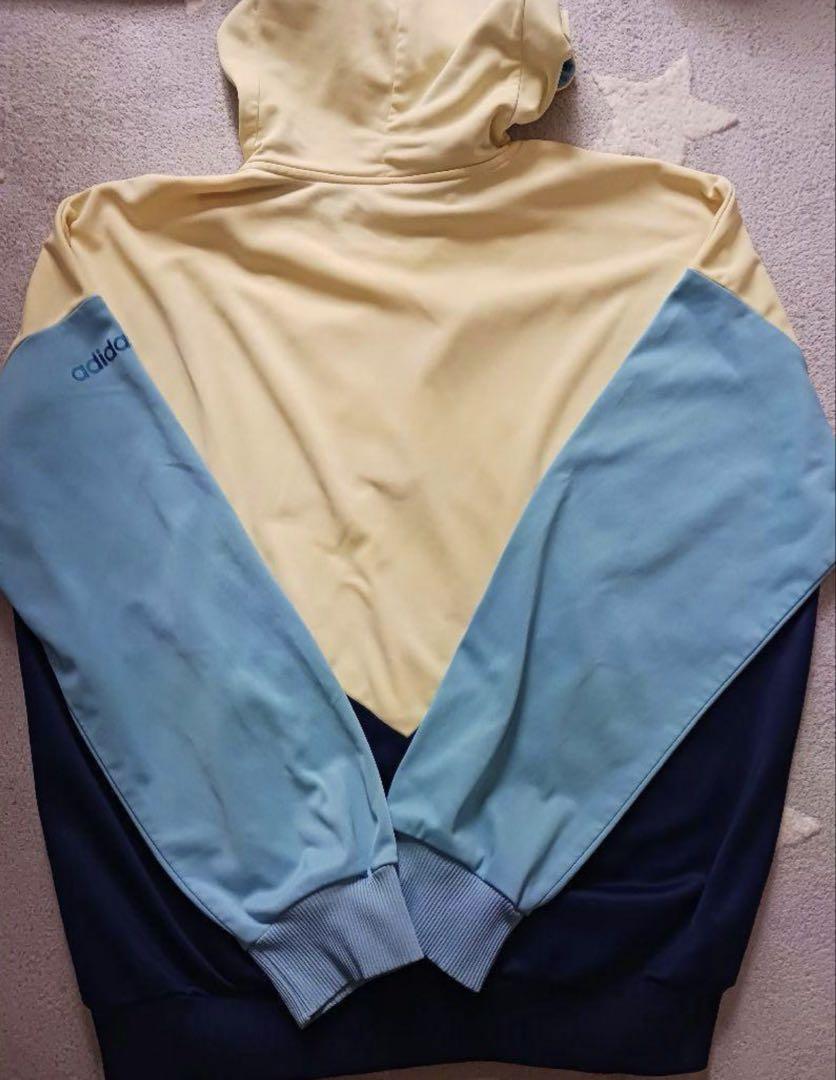 常田大希着用同色同型80sadidasvintageハーフジップkinggnu トップス