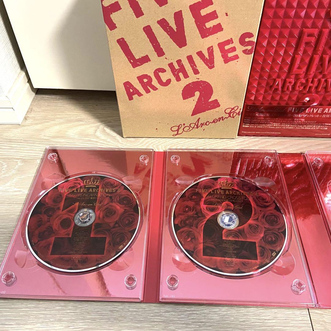L'Arc~en~Ciel FIVELIVE ARCHIVES2 ラルク DVD