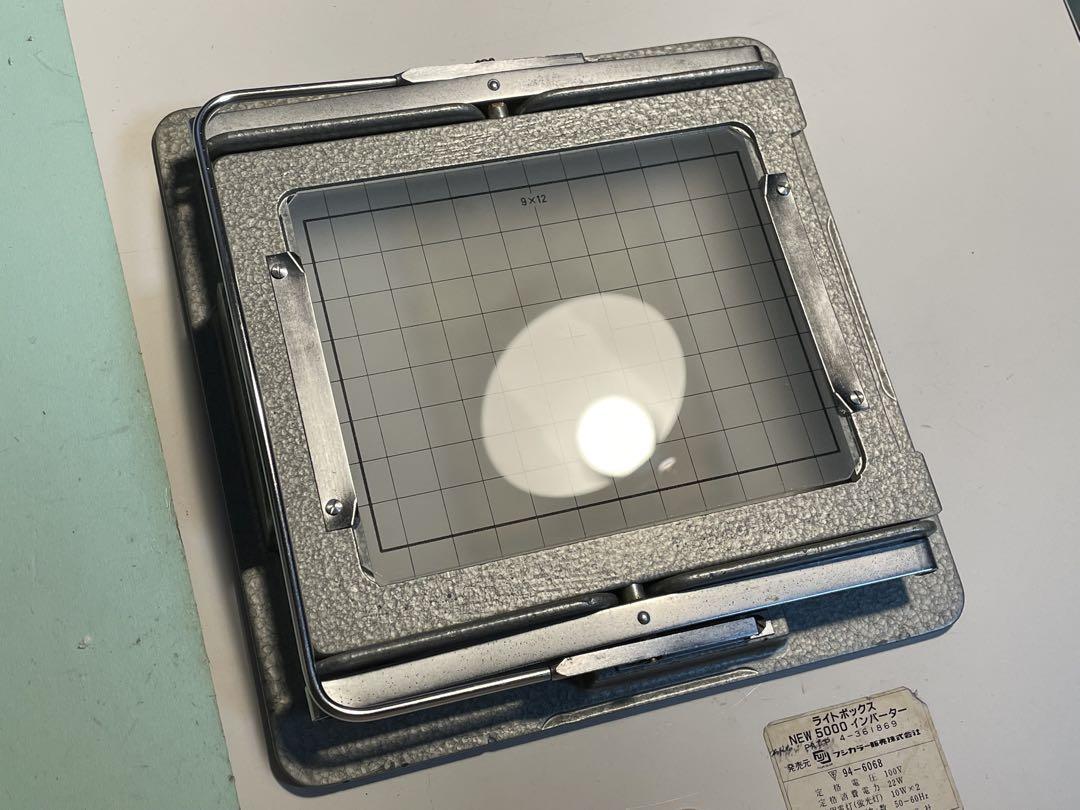 Sinar 4×5in用ピントフッド (フォーカシングフッド) 金属製