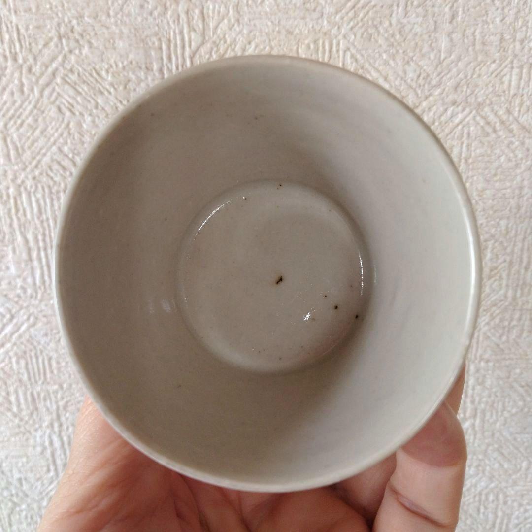 古伊万里染付格子文蕎麦猪口江戸時代