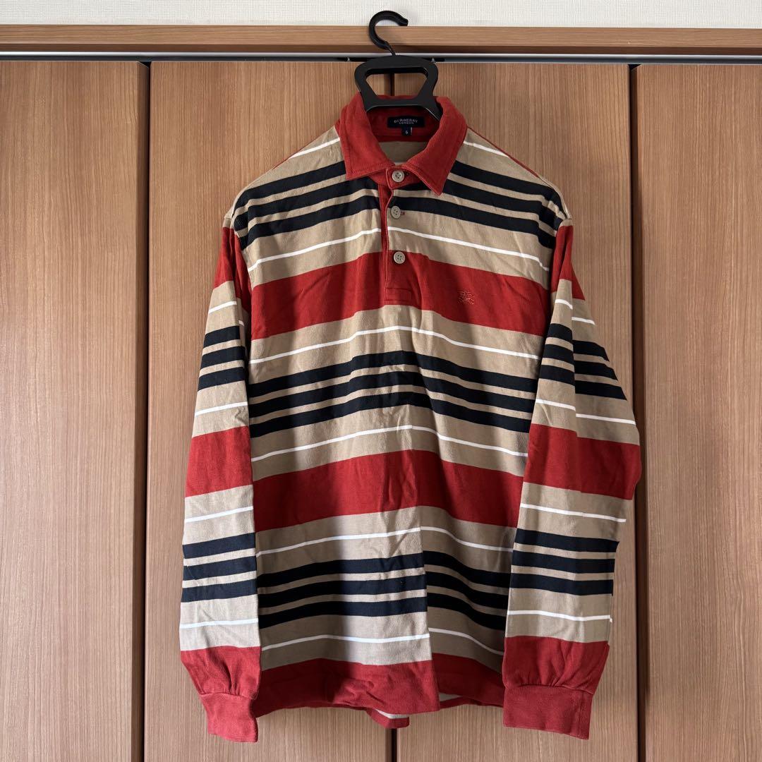 数量限定セール  Burberry】バーバリー ハーフボタンシャツ トップス