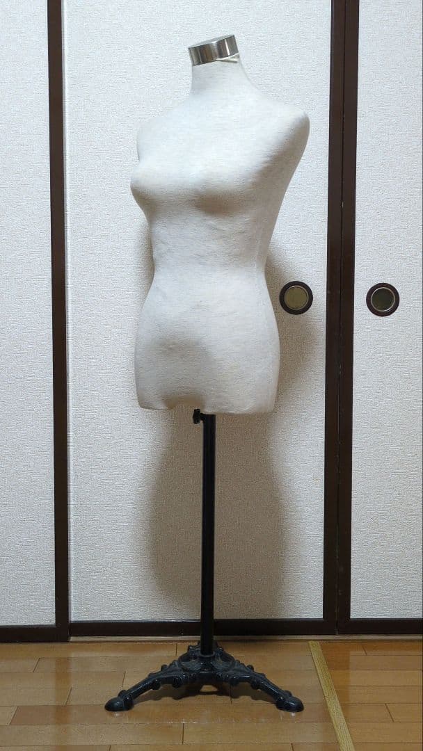 布製トルソー 高さ調整やや傷や汚れあり