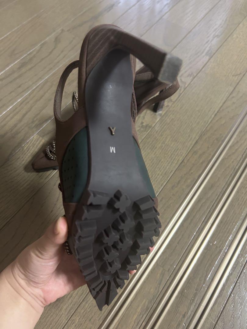 YELLO サンダル YELLO / CREMA SINGLE SNEAKER SANDALS