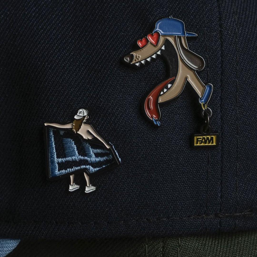 【入手困難】NEWERA THE DTORE x GIRL PINピンズ バッチ