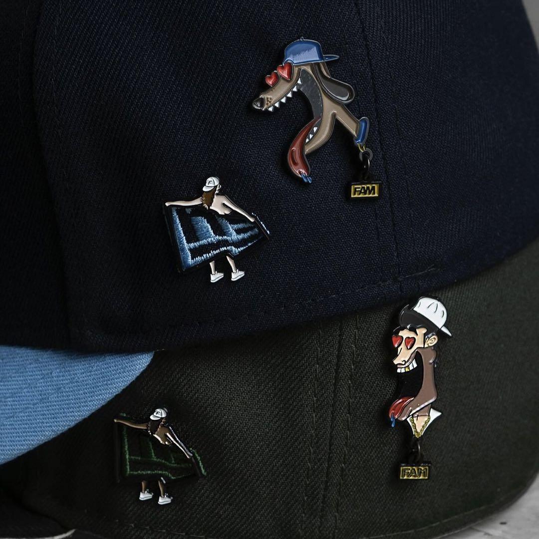 【入手困難】NEWERA THE DTORE x GIRL PINピンズ バッチ