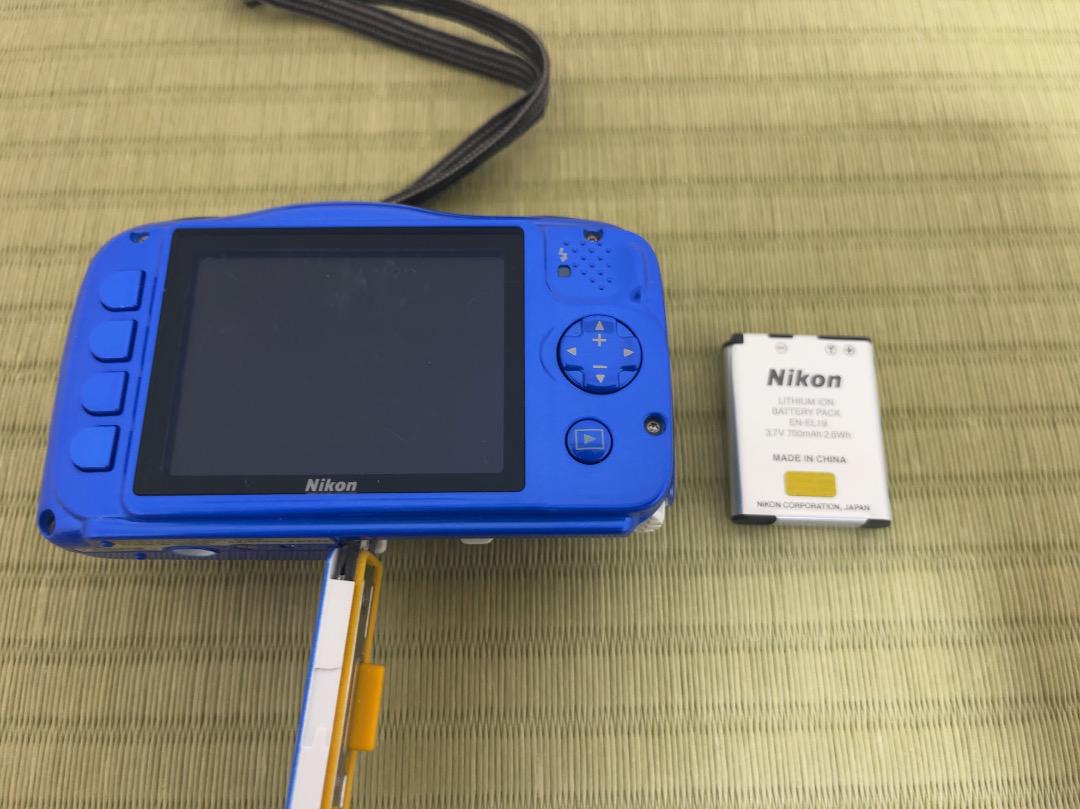 Nikon COOLPIX S33 ブルー - メルカリ