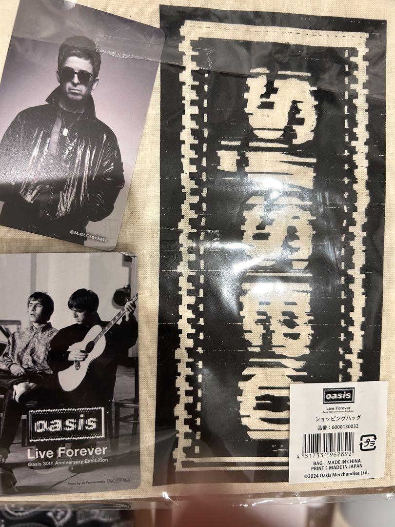 グッズ | リヴ・フォーエヴァー: Oasis 30周年特別展