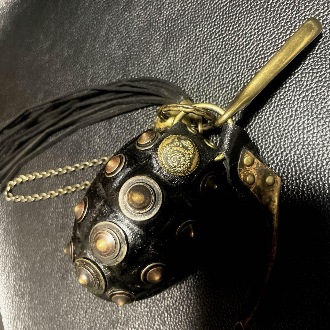 激レア kmrii ケムリ Made of brass レザー手榴弾コインケース