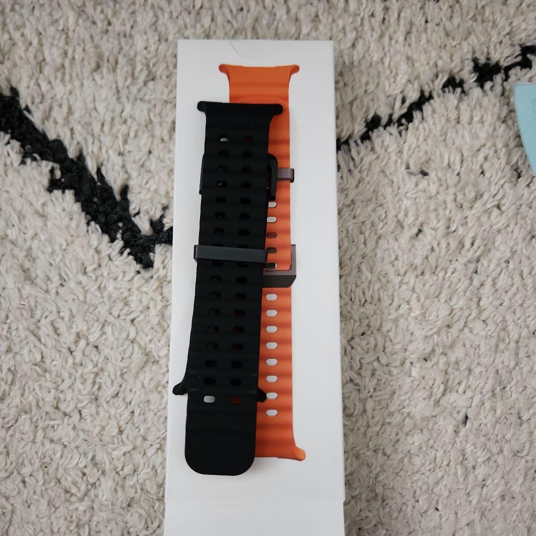 Smart Watch Ultra ブラック/オレンジ 本体