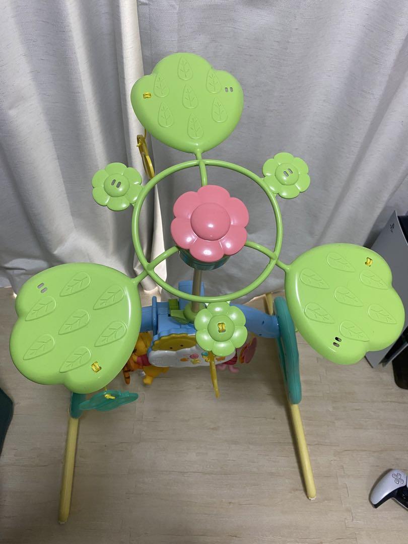 プーメリー　新型　美品　未使用に近い　メリー　ベビー　ベビージム　プーさん