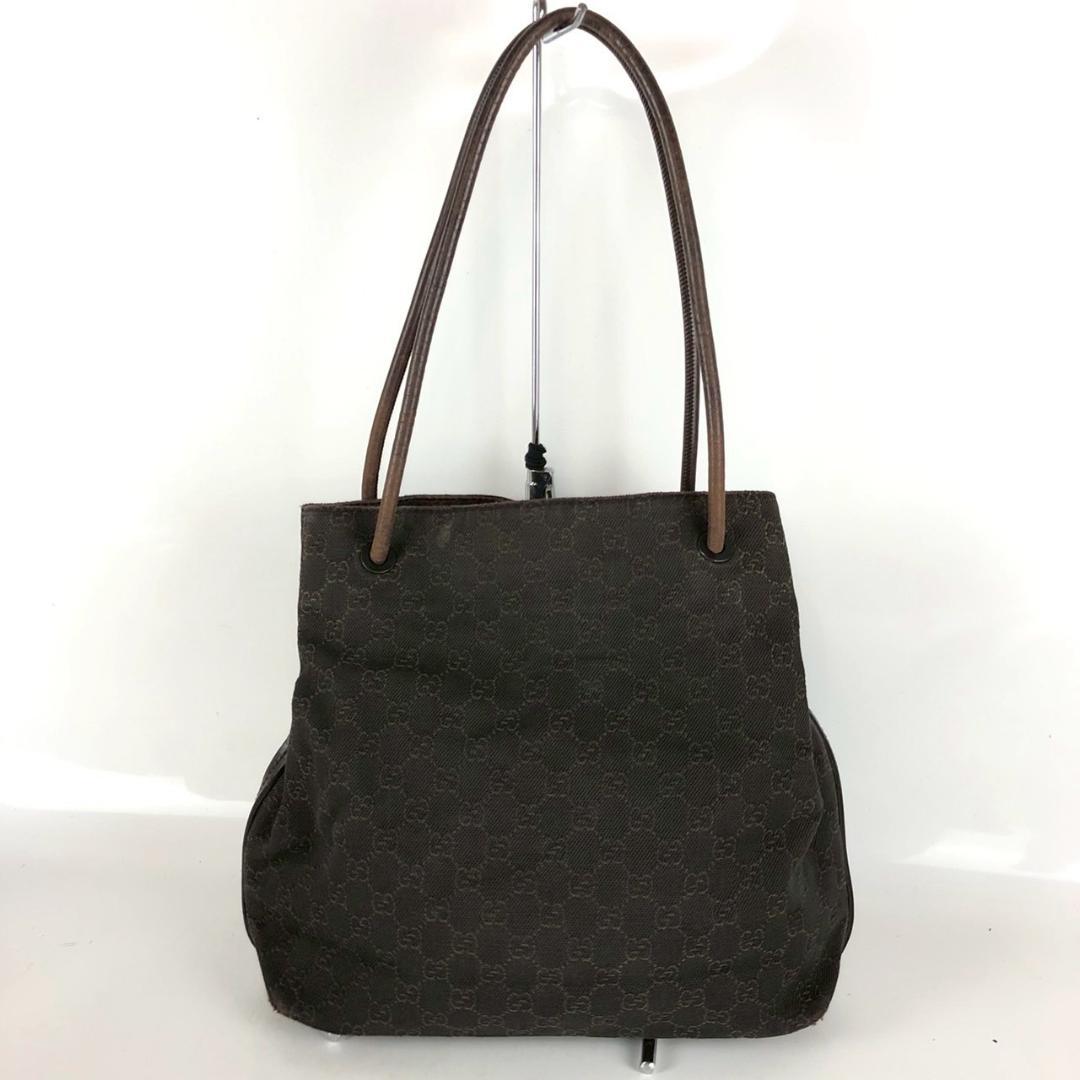GUCCI グッチ GGキャンバス トートバッグ ブラウン レディース ブランド