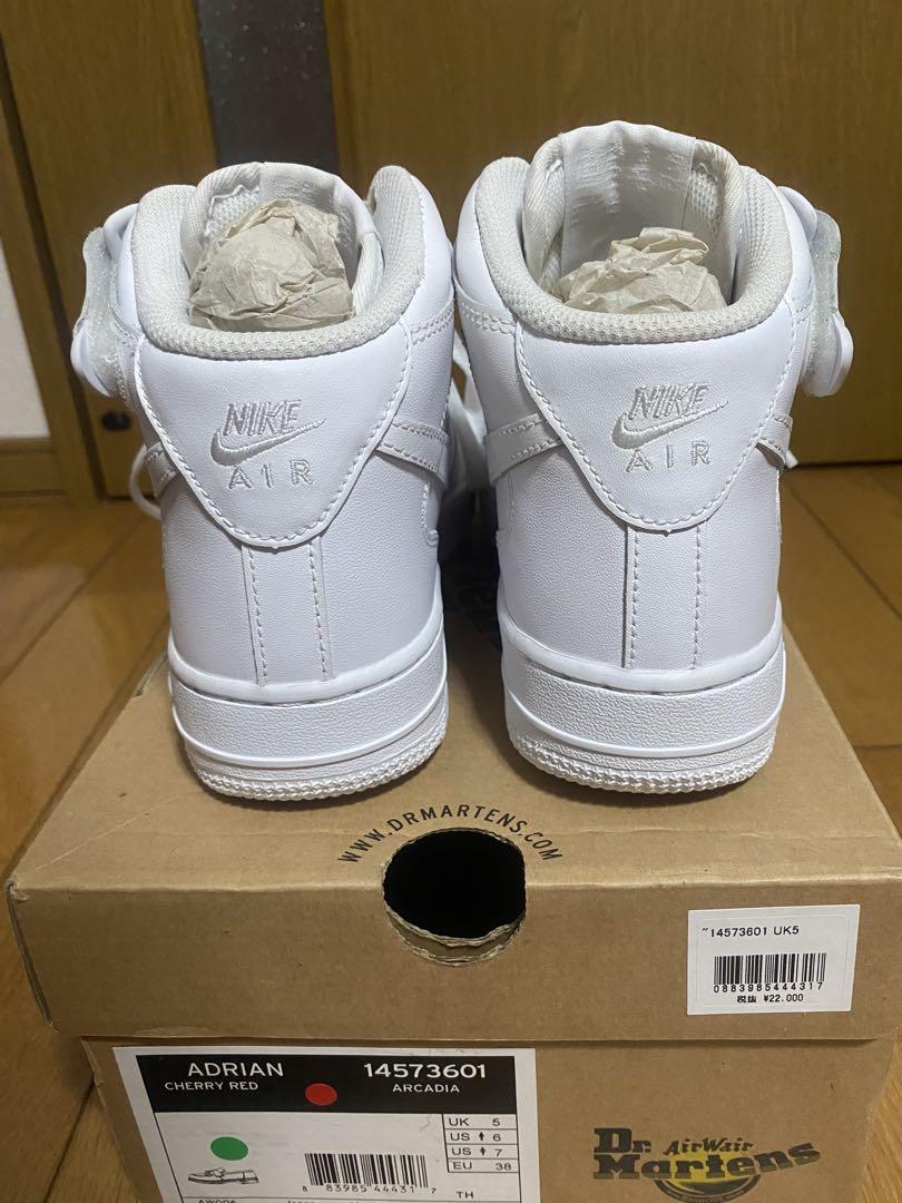 ✨極美品✨Nike Air Force 1 ホワイト ハイカット 24cm