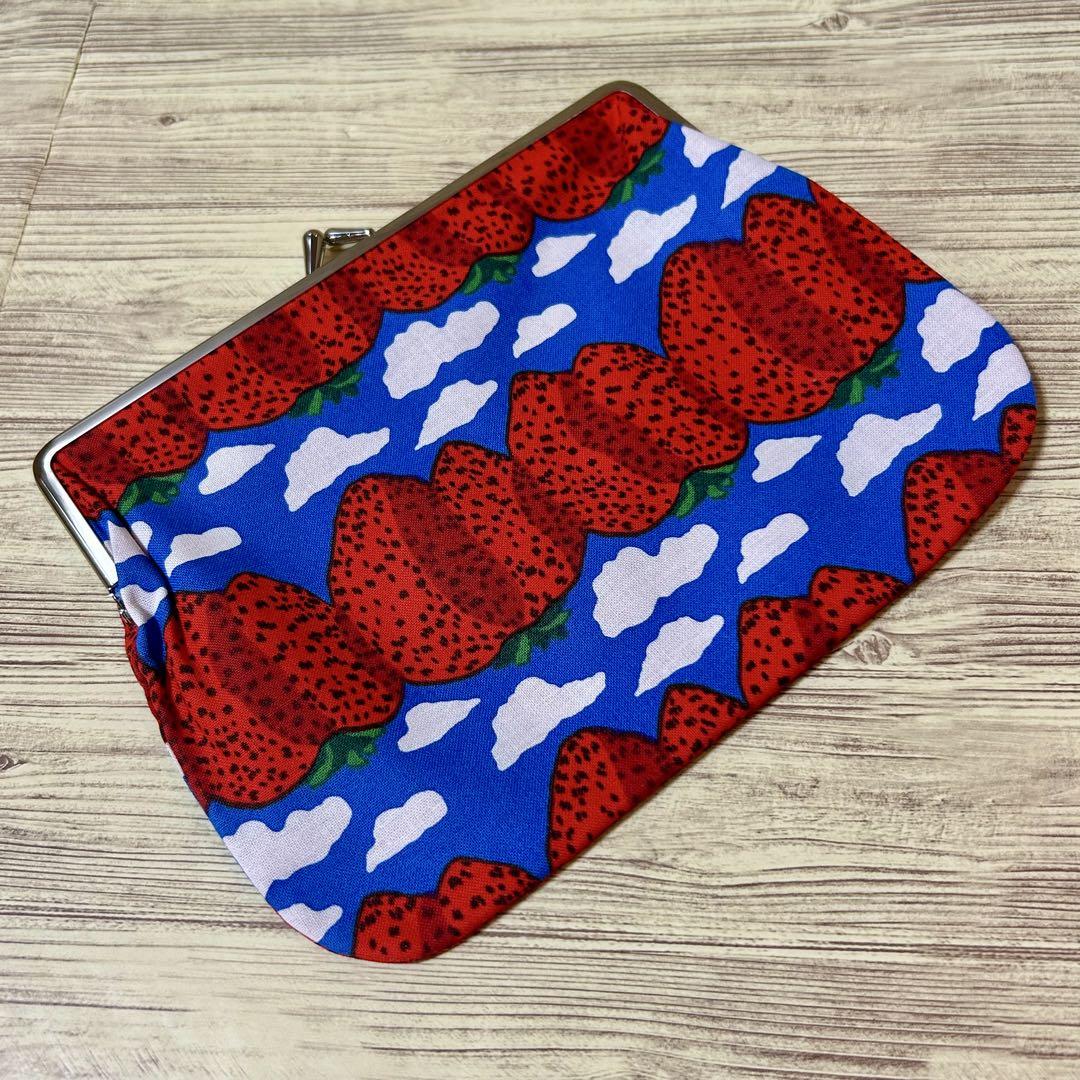 スーパーセール期間限定 新品未使用☆marimekko マリメッコ がま口ポーチ (大) - メルカリ バッグ