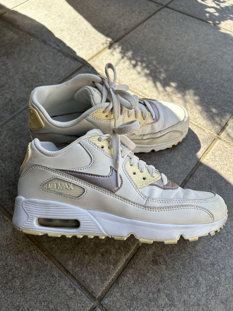 値下げ中♡即購入OK♡NIKE AIR MAX 90 LEATHER (GS) - メルカリ
