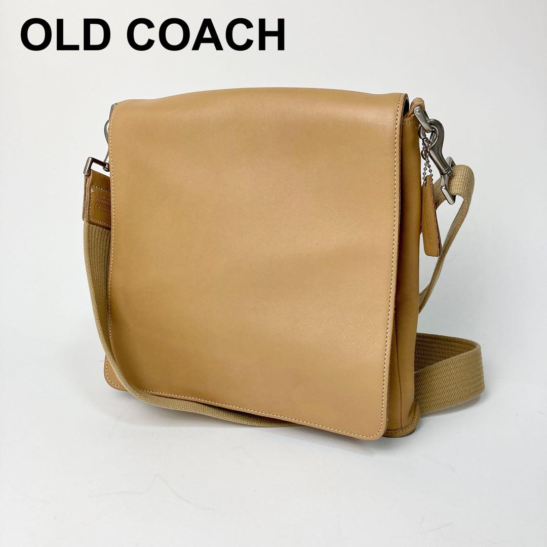 【希少】COACHオールドコーチUSA製 ショルダーバッグ 保存袋付き 9407 希少モデル オールドコーチ OLD COACH ショルダーバッグ