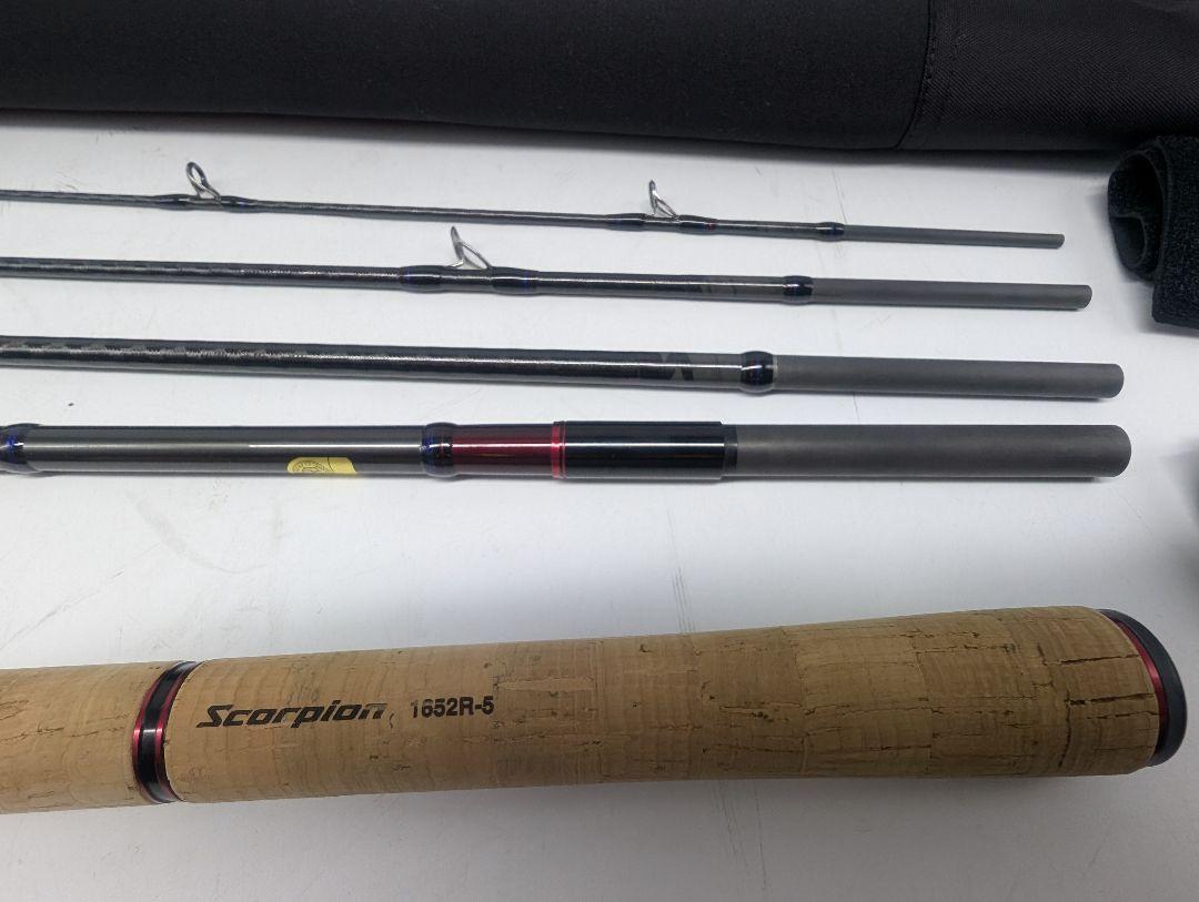 【美品】SHIMANO シマノ スコーピオン 1652-R5 5ピース