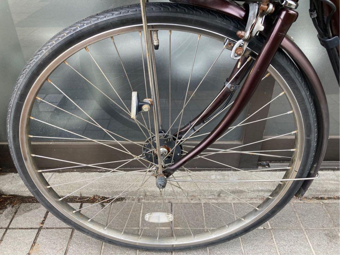 電動自転車 № 3457 パナソニック ビビスタイル 26インチ ブラウン