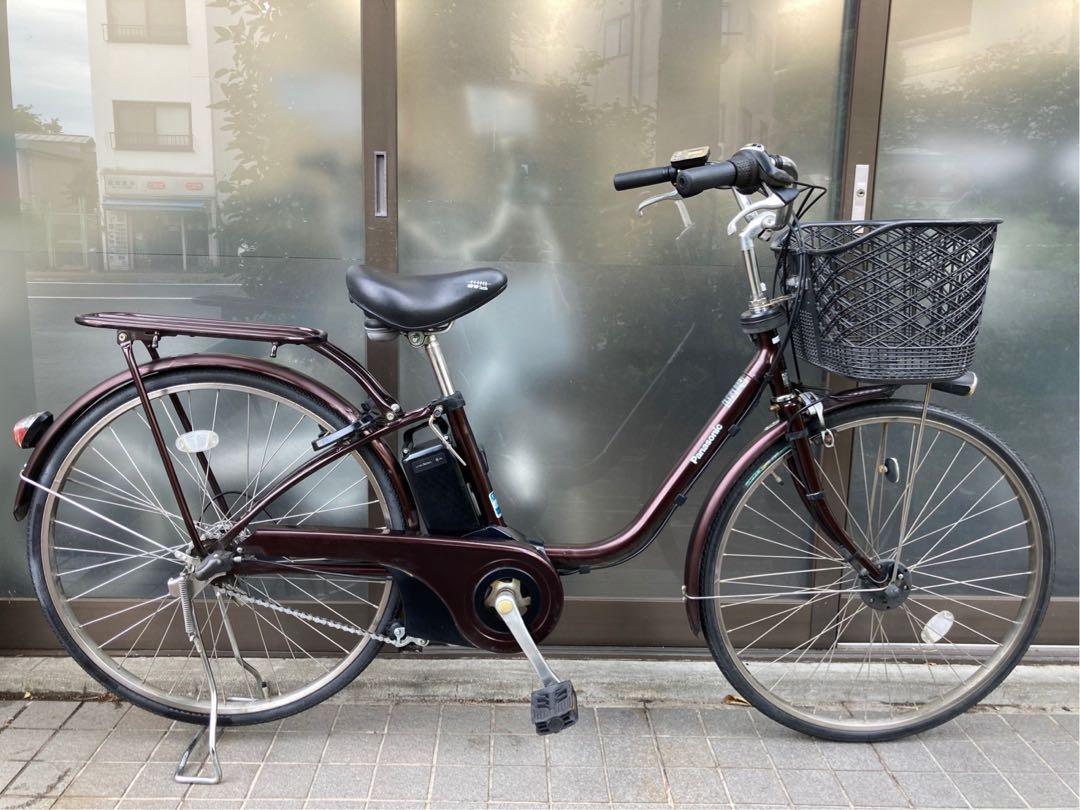電動自転車 № 3457 パナソニック ビビスタイル 26インチ ブラウン