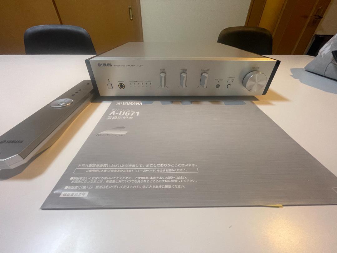 YAMAHA プリメインアンプ A-U671　DAC内蔵