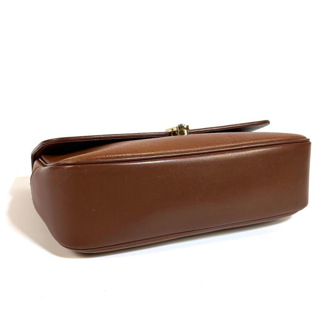 【美品】BURBERRY レザー ワンハンドル ハンドバッグ ノバチェック