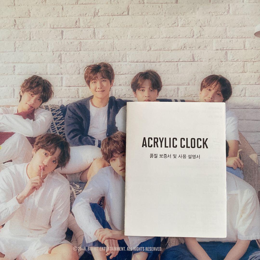 BTS オヌル アクリルクロック 時計 2025年最新】bts オヌル アクリルクロックの人気アイテム - メルカリ