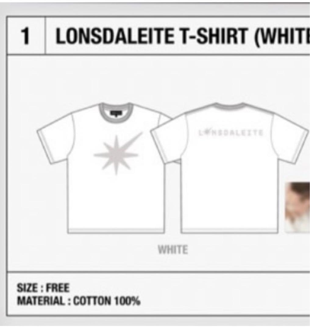 【冬バーゲン★特別送料無料！】 メルカリ便】EXO ※トレカ無 白Tシャツ ベッキョン Baekhyun その他