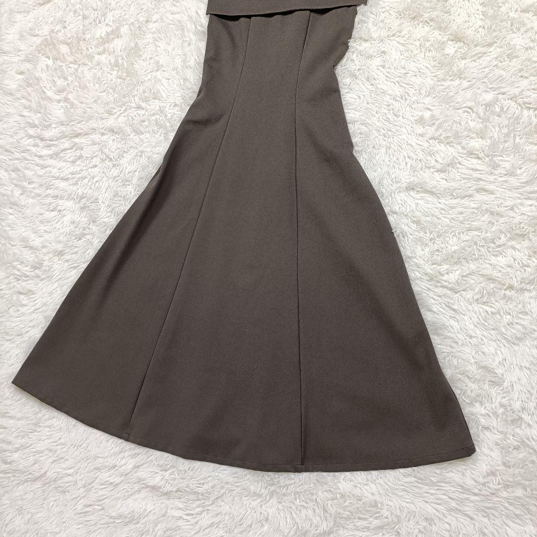 【新品】 ハーリップトゥ front lace-up midi dress