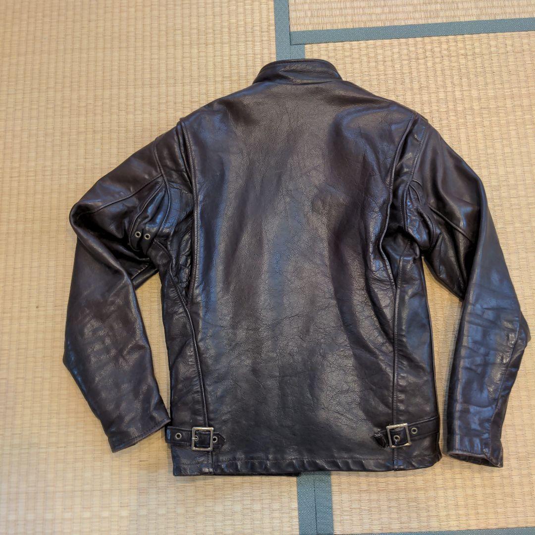 schott 141 サイズ34 レザー シングルライダースジャケット schott 141 サイズ34 レザー シングルライダースジャケット