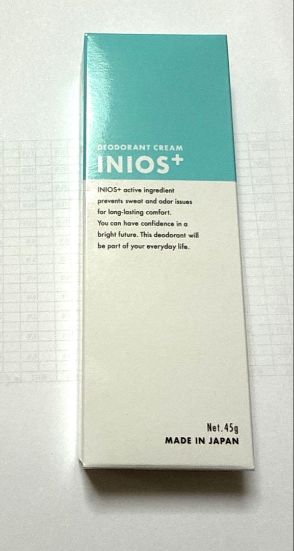 INIOS+ イニオスプラス デオドラントクリーム 45g 未開封品 2個セット INIOS+ イニオスプラス デオドラントクリーム 45g 未開封品 2個