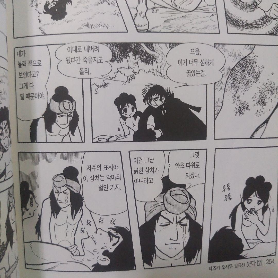 手塚治虫『ブッダ』韓国版 鶴山文化社 6-10巻