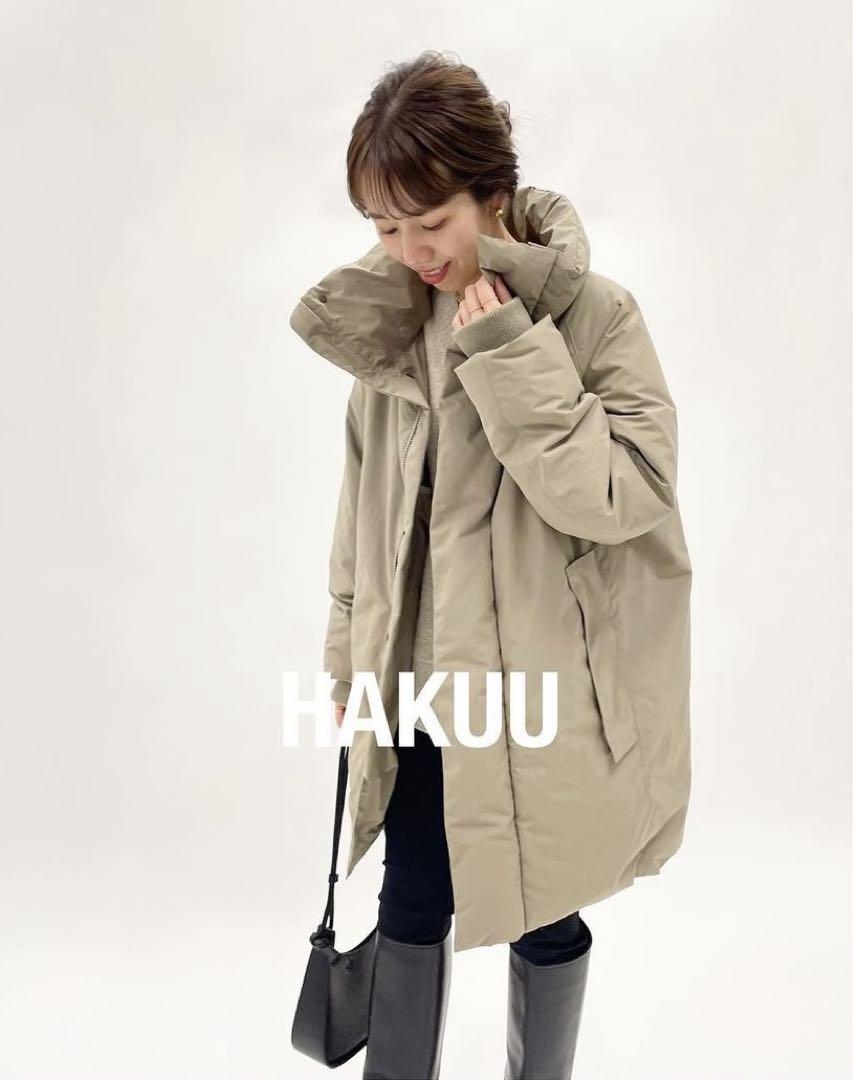 plage HAKUU ダウンコート