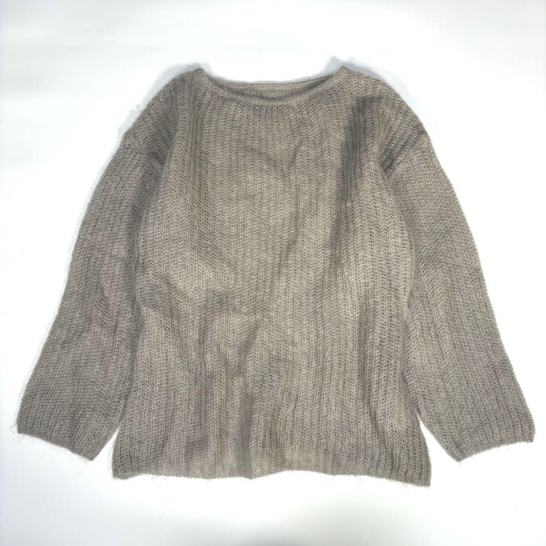 ✨美品✨ウィムガゼット モヘヤ ニット グレー Whim Gazette