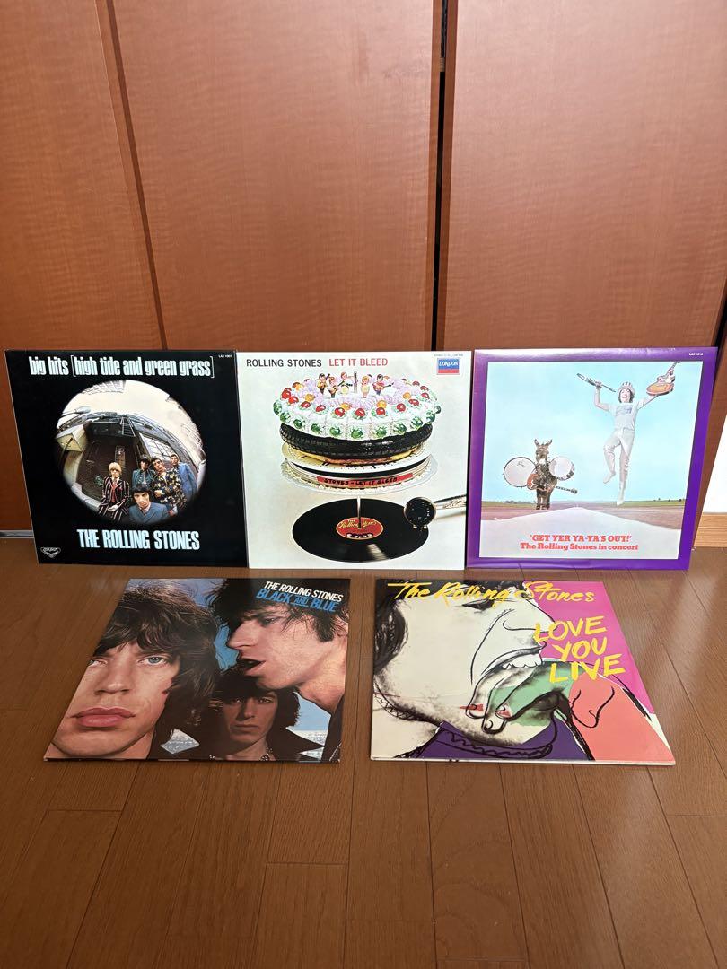 The Rolling Stones led zeppelin レコード セット