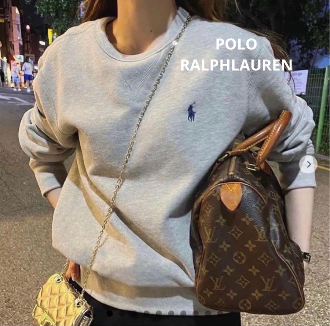 ✳︎ポロラルフローレン現行タグボックスシルエットショート丈サイドリブM・POLO RALPH LAUREN