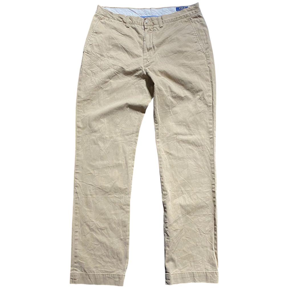 ラルフローレンRalphLaurenポロチノ34/34オーカーclassic