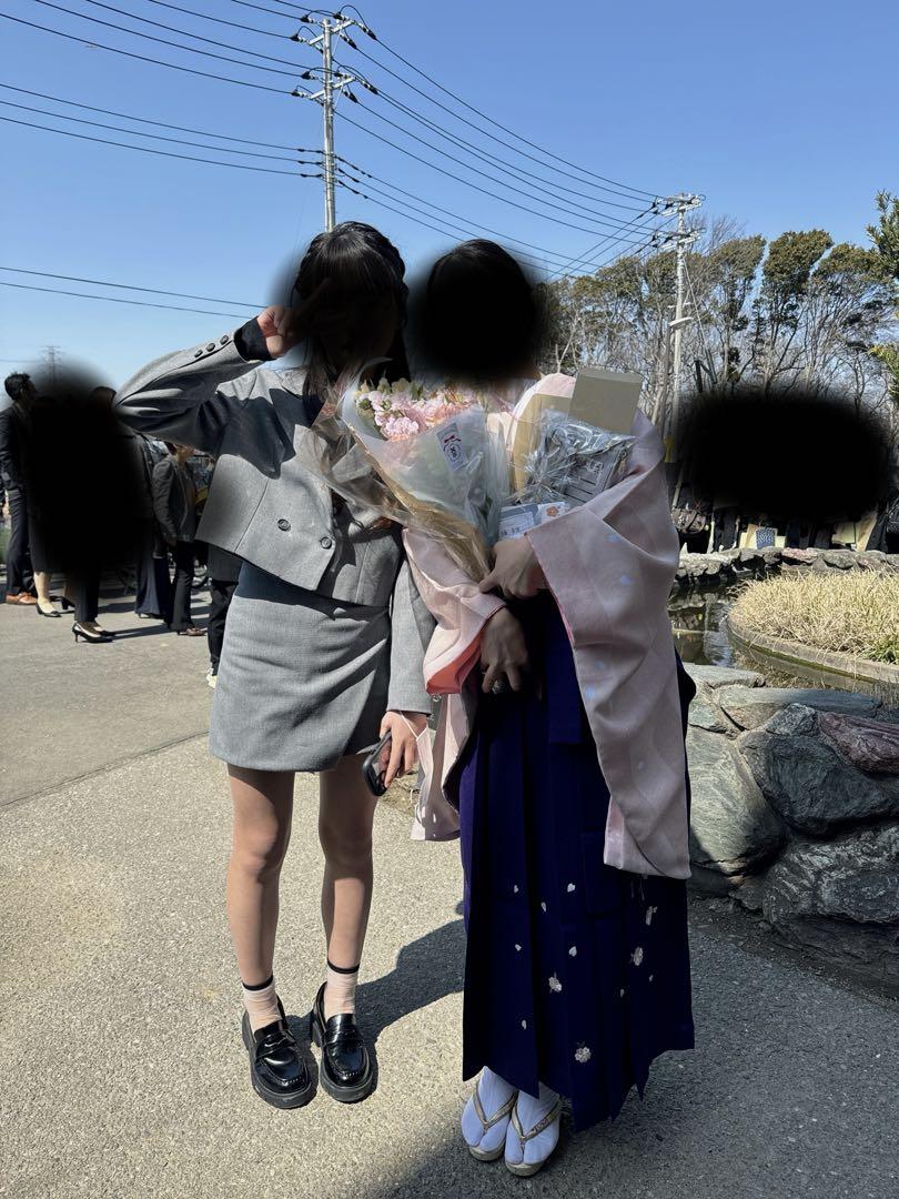 ZARAセットアップ グレー 卒業式 小学校
