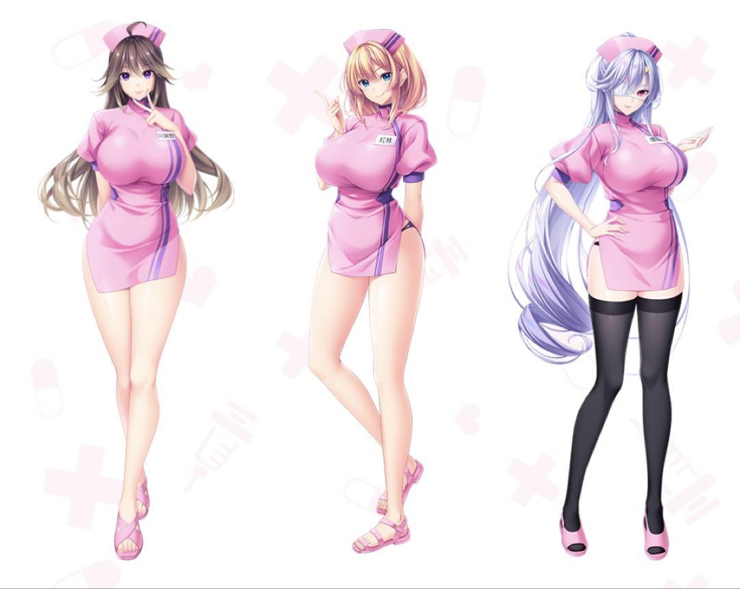 ナース ブックメイト特典 阿賀野ヒナタ 紅林凛音 僖尾茅乃 choco chip