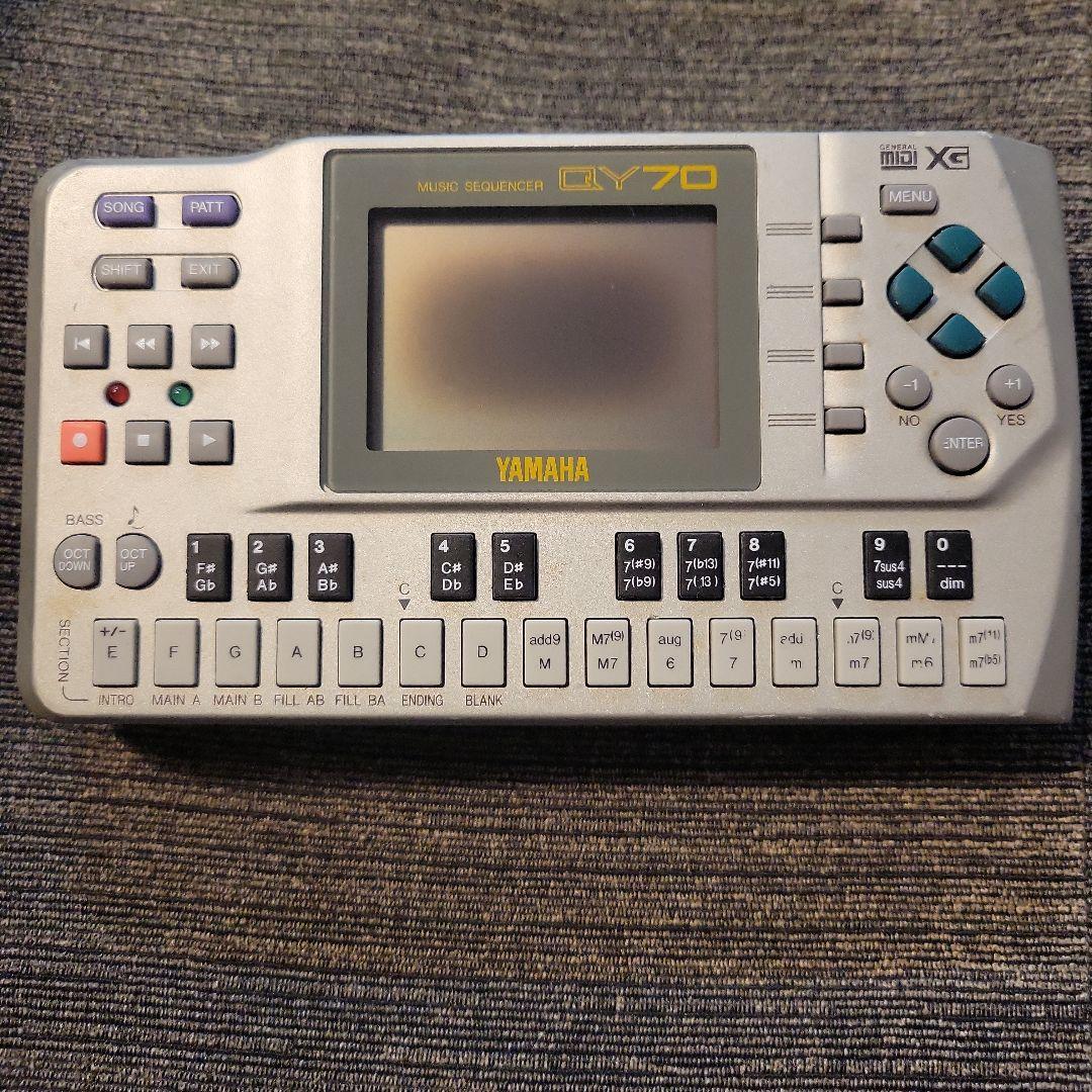 QY70 YAMAHA ヤマハ　MUSIC SEQUENCER