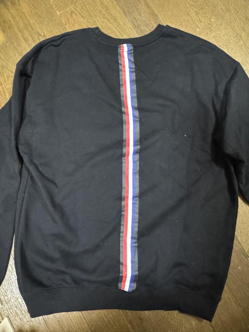 MONCLER 黒 スウェット トレーナー