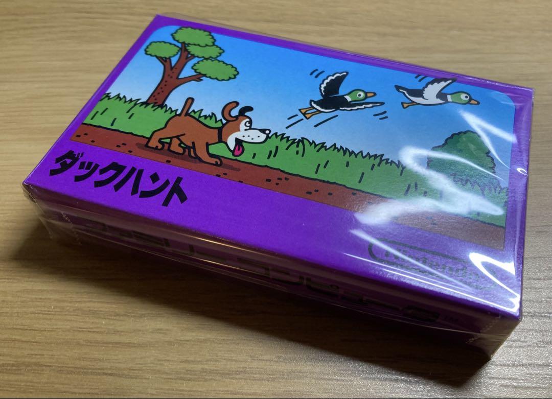 新品未開封　美品　ダックハント　小箱　ファミコンソフト