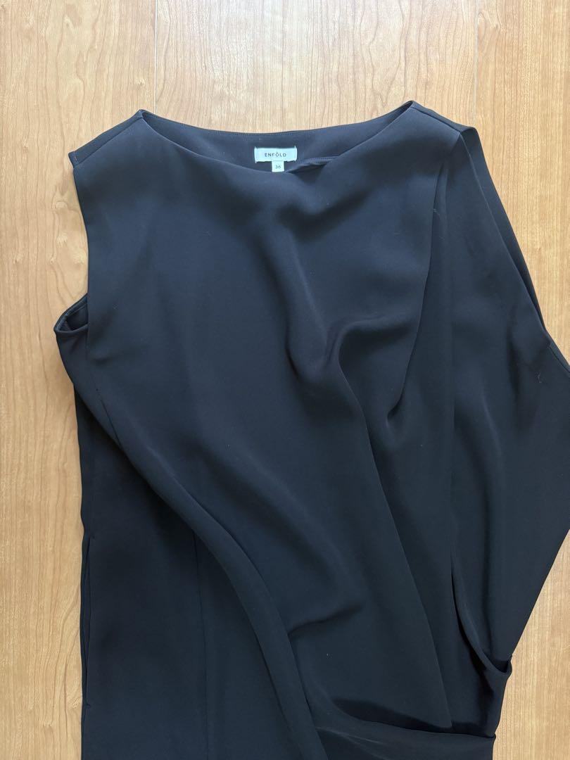 ✨美品✨【エンフォルド】ワンピース アシンメトリー ボリューム