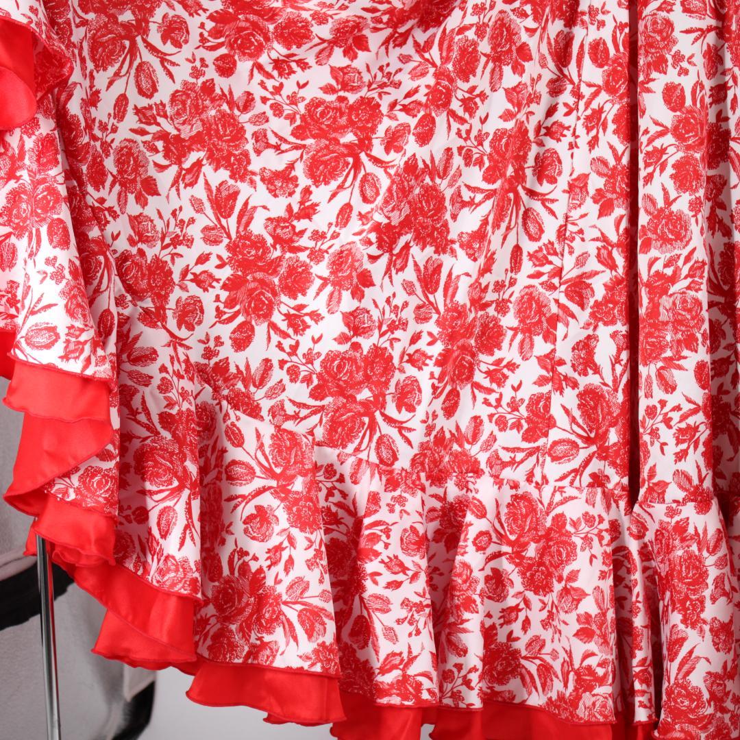 フラメンコ衣装】レッド×豪華ボランテ Naomi Collection フラメンコ衣装】レッド×豪華ボランテ Naomi Collection