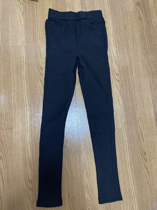 裏起毛 レギンスパンツ 秋冬用 ストレッチ素材 細身