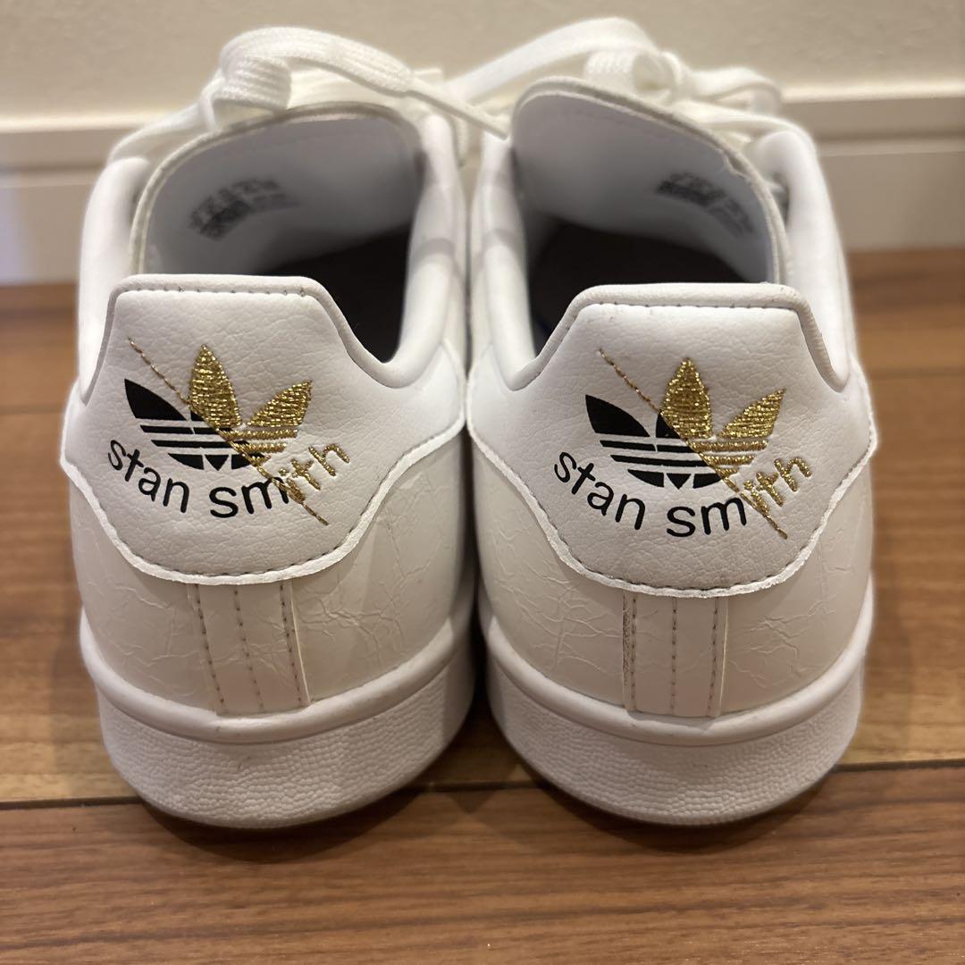adidas スタンスミス ゴールド 24cm アディダス - メルカリ