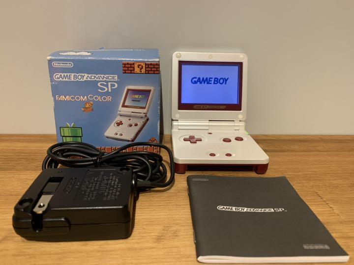 ゲームボーイアドバンスSPファミコンカラー 本体 ソフト計5本