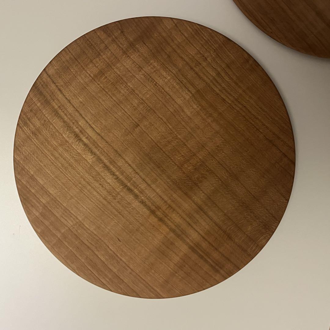 ふたば工房 井筒佳幸 さくら パン皿 のみめ (中・φ210mm) 2枚セット