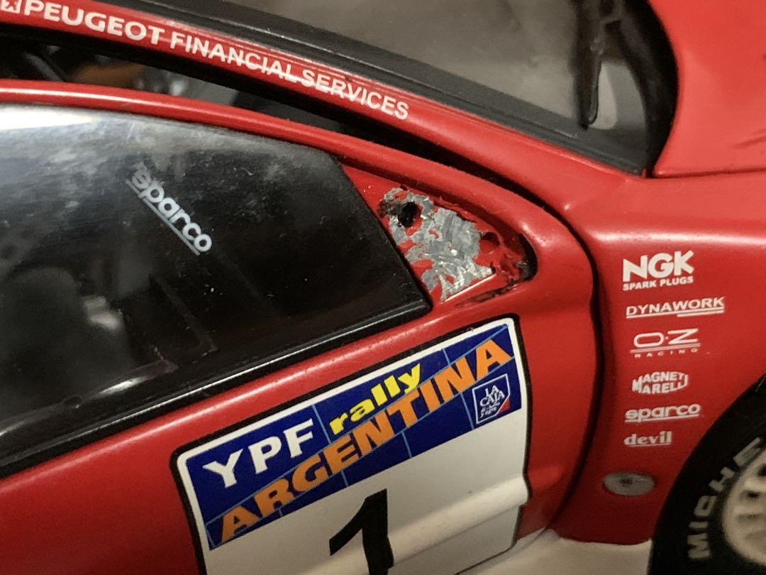 自動車 Autoart 1/18 PEUGEOT 206 WRC