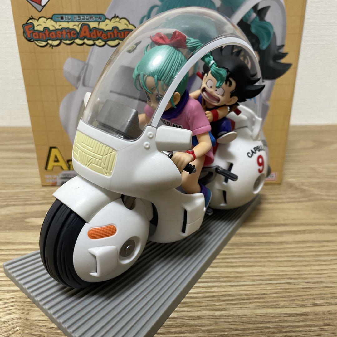 カ*ナ様 ドラゴンボール ブルマ&孫悟空バイクフィギュア　一番くじ