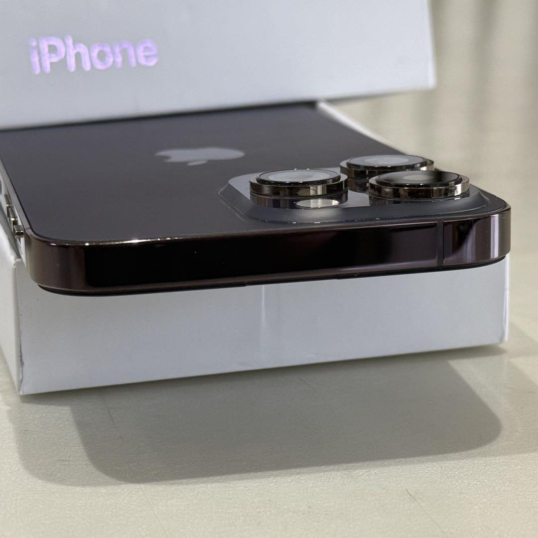 iPhone14ProMax 256GB ディープパープル バッテリー100%