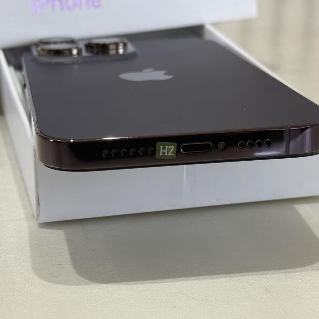 iPhone14ProMax 256GB ディープパープル バッテリー100%